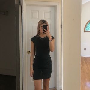 And other stories dress ruched on side